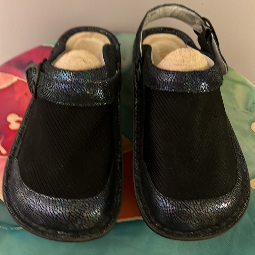 Alegria Seville Aura Clogs EUC